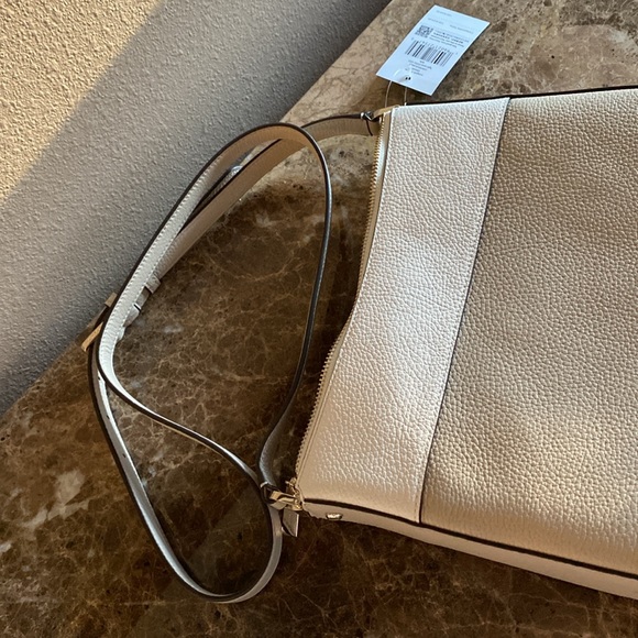 Kate Spade ♠️ Leila KB648 Swingpack Crossbody,  Colorblock Pebbled Leather, NWT - Picture 11 of 14